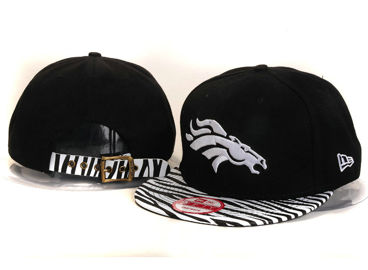 Denver Broncos Black Snapback Hat YS 2